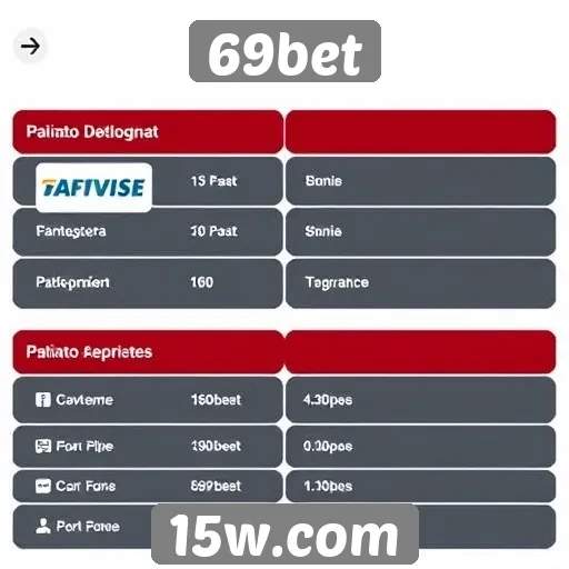 Métodos de pagamento e retiradas no 69bet