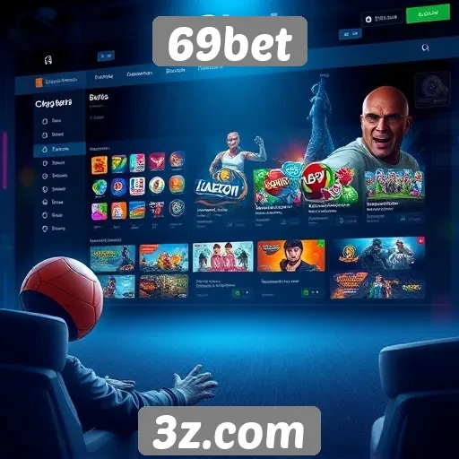 Navegação e acessibilidade no portal de jogos 69bet