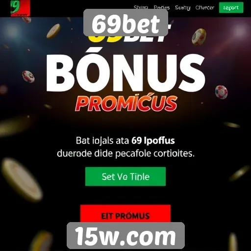 Sistema de bônus e promoções do 69bet